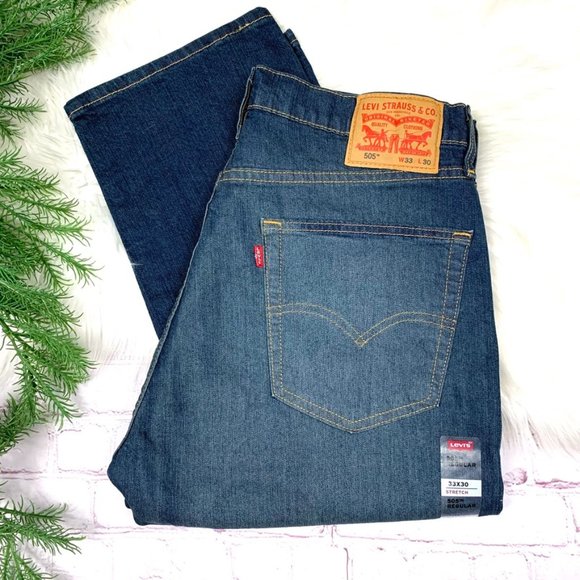 Levi's Other - 🎁NWT🤩|•LEVI'S•| 505 Straight Leg Jeans 33x30👖